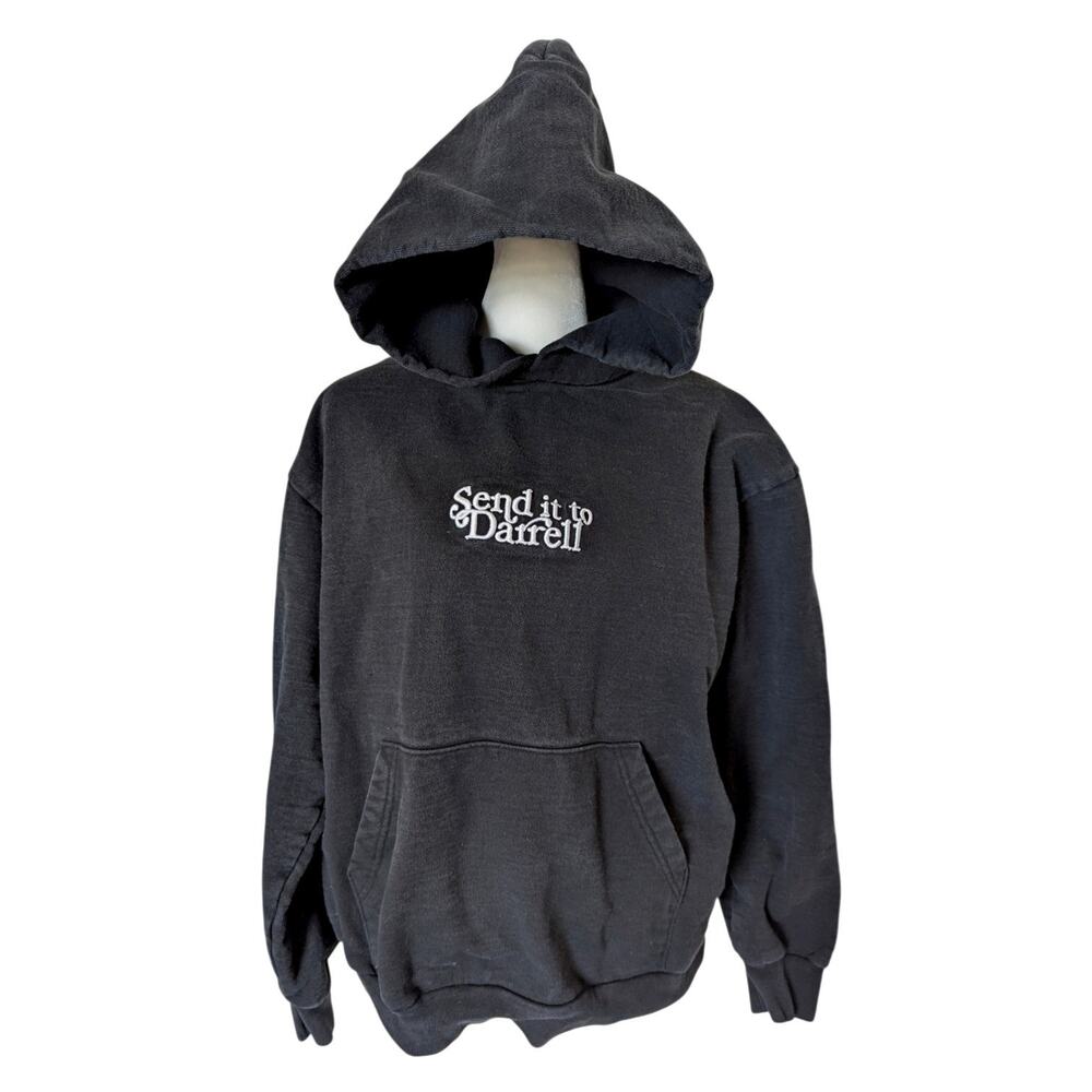 Lala Kent Send it to Darrell Embroidered Black Hoodie Medium - Picture 2 of 6